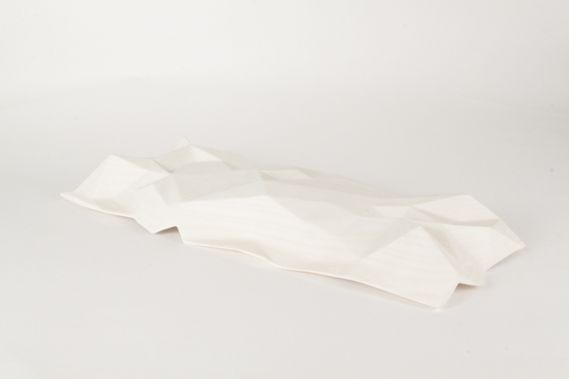 Unfolded Paper Tray #8 by Moyu Zhang